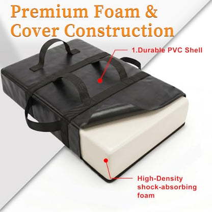 Gagalileo Football Blocking Pad with 5 Handles 24 x 16in