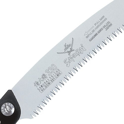 Samurai Replacement Blade for Samurai Sheathed Curved Blade Saw with Large-middle Teeth 330mm