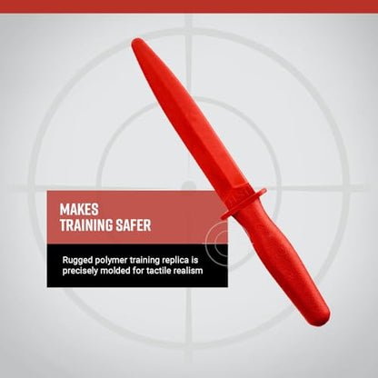 ASP Red Knife, Molded Polymer for Safe Training