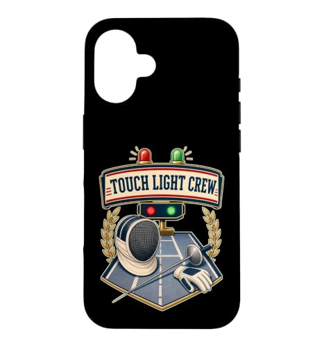 Touch Light Crew Fencing Scoring Box Case for iPhone 16