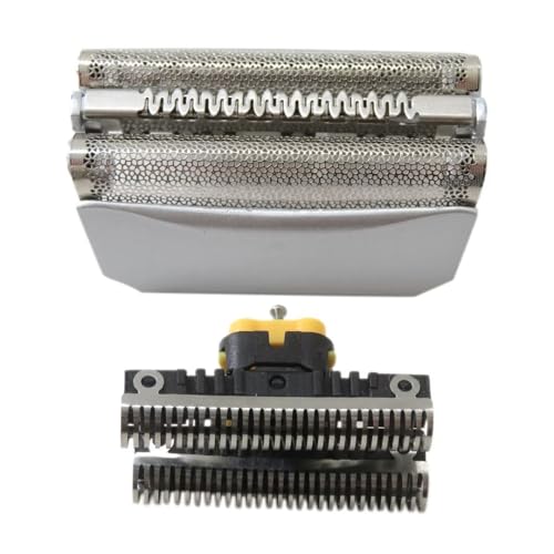 Upgraded Series 5 51S Foil and Cutter Cutter Block Replacement for Brau-n Models 8995, 8985, 8975 (Silver, New Packaing)