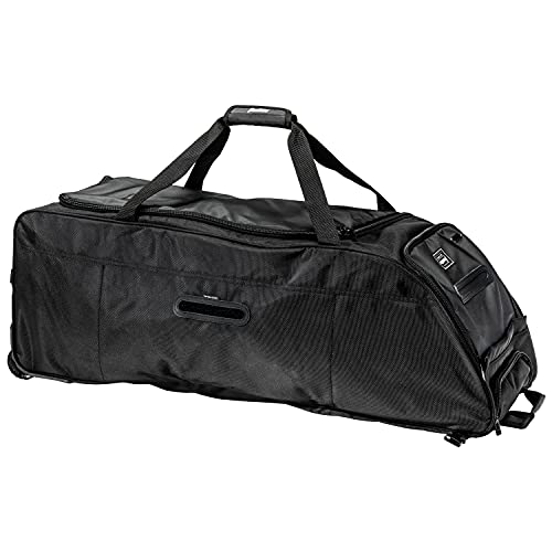 Franklin Sports Traveler Roller Equipment Bag - Black