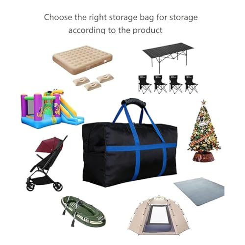56 Inch Travel Duffel Bag, Heavy Duty 600D Foldable Large Capacity - size: 56"(L)*15"(W)*27"(H)