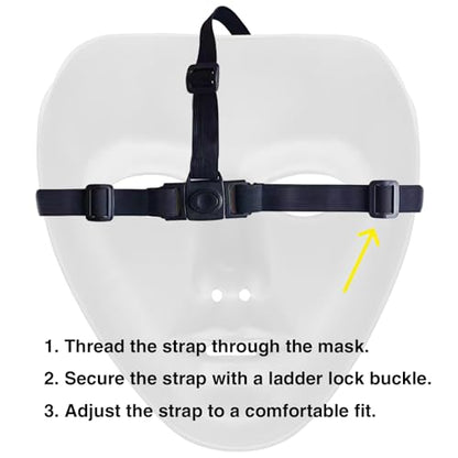 2 Pack Adjustable Mask Straps Extension Kit