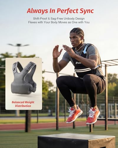 ZELUS Weighted Vest for Men & Women, Z-Fit Weight Vest Adjustable 8-32lb - size: 11-20 lb.