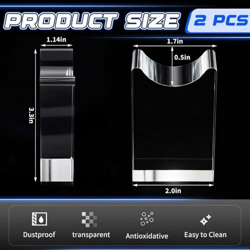 2 Pcs Acrylic Katana Stand Classic Display Holder - style: Classic