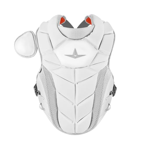 All-Star Adult PHX Paige Halstead Fastpitch Softball Chest Protector - color: White, size: Large