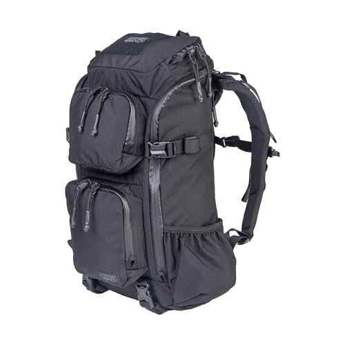 Mystery Ranch Blitz 30 Backpack – Weather-Resistant with Adjustable Harness, Removable Belt & Laptop Sleeve – Black, L/XL - color: Black, size: Large-X-Large
