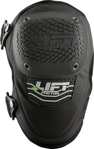 LIFT Factor Knee Guards, Hard Shell Impact Protection, EVA Foam Padding