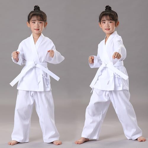Karate Gi Uniform for Kids and Adults White - size: 4