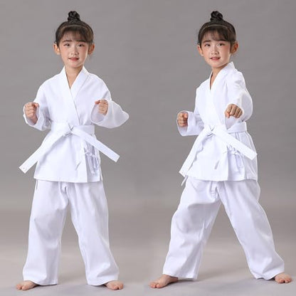 Karate Gi Uniform for Kids and Adults White - size: X-Large