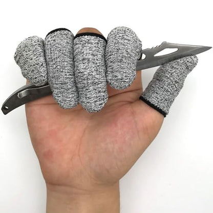 30 Pack Rotary Tool Finger Cots Cut Resistant Protector Finger Covers Finger Guards for Mini Cordless Rotary Tool Stone Carving Polishing Diamond Burrs Jewelry Polisher Polishing Buffing Wheel