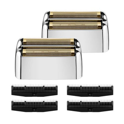 FXFS2 Foil Shaver Replacement Foil Compatible with Babyliss Foil Shaver FXFS2, Silver Color, 2Pack - color: Silver 2 Pack