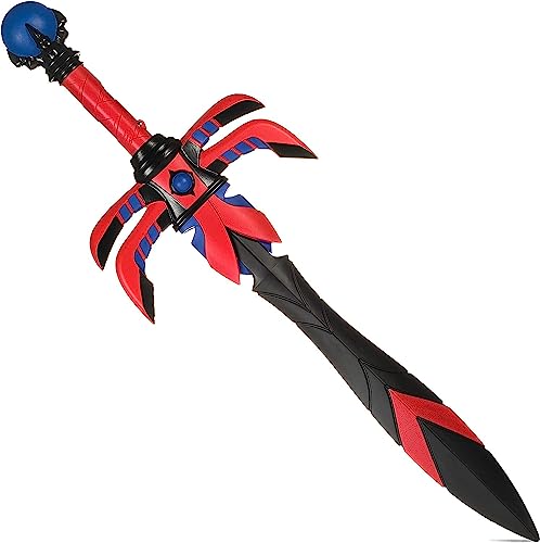 Formidable Toys - 32" Foam Swords for Kids - Mix & Match Designs - Pretend Play & Knight Toys - Fun Foam Weapons for Adults & Kids - color: Red, style: Riven