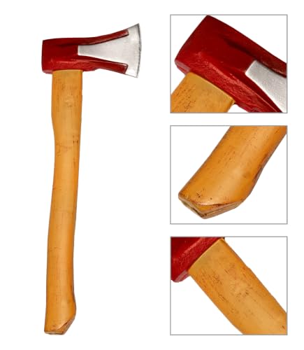 UNDERWRAPS Faux Foam Halloween Props - Fun Faux Foam Knives for Halloween - color: Fireman Axe