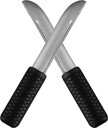 Fake Rubber Knife Pack of 2- Professional Martial Art Self Defence MMA Training Weapon