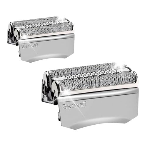 70S Electric Shaver Head Replacement Compatible with Braun 7 Series Foil Shaver Models 720,750CC,760CC,790CC,9565,9595 - color: Silver