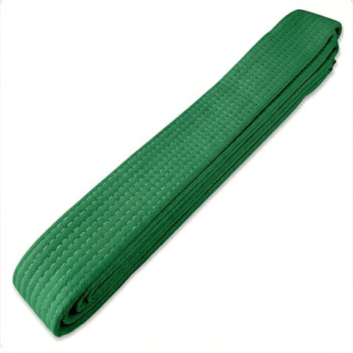 1.5inch x 8.5ft Karate Belt for Coach Teaching Practice - Martial Arts Belt Display, Taekwondo Belt Display - color: Green-1.5inch x 8.5ft