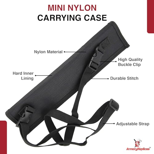 Armory Replicas Katana Bokken Shinai Foam Sword Nylon Carrying Case - size: Mini