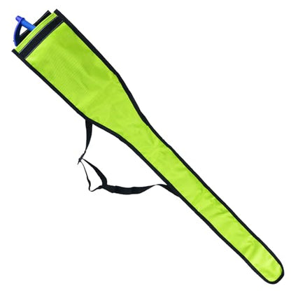 Fencing Bag - Sling Shoulder Fencing Sword Bag for Foil Sabre and Epee - Thickened Fencing Weapons Bag - color: Grass Green
