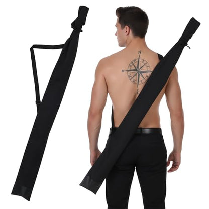 Sword Carrying Bag,Black Durable Sword Case,52.76 X 4.92 in