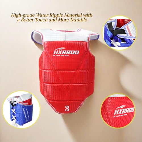 13 pcs Taekwondo Sparring Gear Set Ultimate Protective Gear for Taekwondo Karate Trainer Youth Adult - color: red, size: 4#