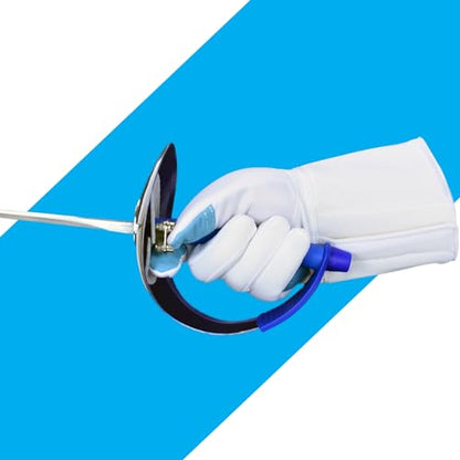Fencing Gloves - Washable Anti-Skid Practice Fencing Glove - Junior Fencing Gloves for Epee Foil and Sabre - size: 10