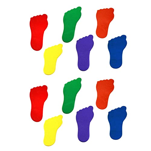 GSi Non-Slip Floor Spot Markers for Sports, Therapy & Classroom - size: 2.⁠ ⁠Feet