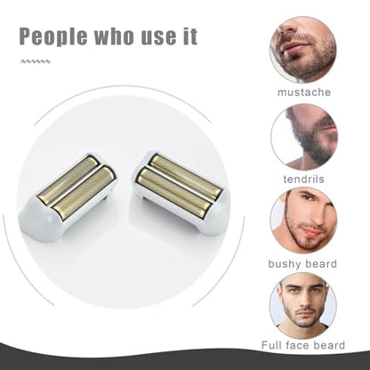 Replacement Foil & Cutter for Andis TS-1/TS-2 Shavers,Gold 2-Pack - color: Gold/2Pack