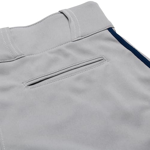 Champro Boys Triple Crown 2.0 Baseball Knickers with Braid - color: Grey, Navy, size: X-Small