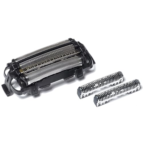 Panasonic Shaver Replacement Outer Foil and Inner Blade Set WES9025PC, Compatible with ARC4 4-Blade Shaver ES-LA63AA, ES-LA63-S - color: Sliver