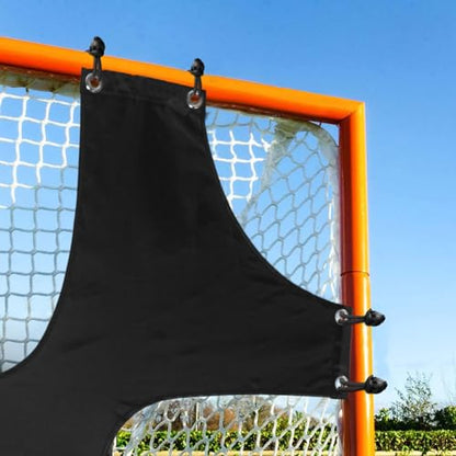 Aoneky 6x6ft Lacrosse Goal Shooting Target - Corner Targets for Shooting Practice