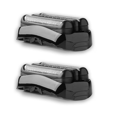 21B Series 3 Shaver Replacement Foil&Head Compatible with Braun Series 3 - color: Blackblack