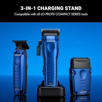 BaBylissPRO High-Performance Compact LO-PROFX Shavers for Men - color: Black, style: Base