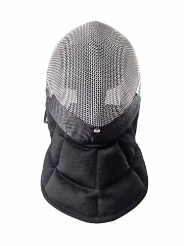 ASAki LV2 CE1600N Hema Fencing Mask,Constructed of Stainless Steel,with Full Coverage Lining,Breathable and Adjustable. - size: Large