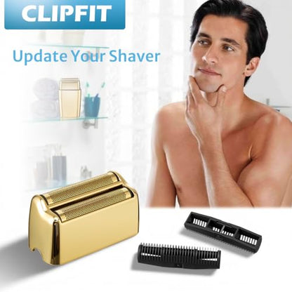 FXFS2 Foil Shaver Replacement Foil Compatible with Babyliss Foil Shaver FXFS2, Gold Color, 1Pack - color: Gold 1 Pack