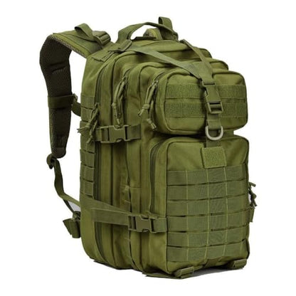 REEBOW GEAR 38L Tactical Backpack for Men 3 Day Military Bug Out Bag - color: Green
