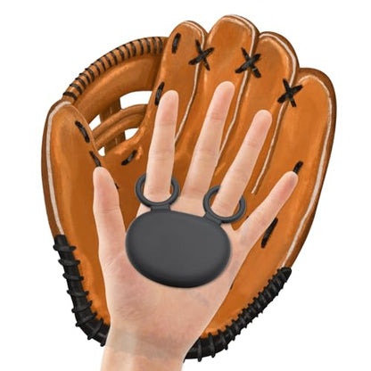 Baseball Softball Glove Sting Pad Pro Hand Protector, Palm Guard for Baseball, Youth/Adult - color: Black