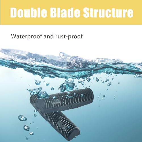 Replacement Foil and Cutter for BaBylissPRO Barberology Electric Shaver, Double Foil Shaver Replacement Head Compatible with BaBylissPRO Barberology FXFS2 Razors, 2PCS - color: Gold-2pcs
