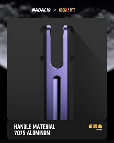 Nabalis Crescent -Balisong Trainer Butterfly Knife - color: Black