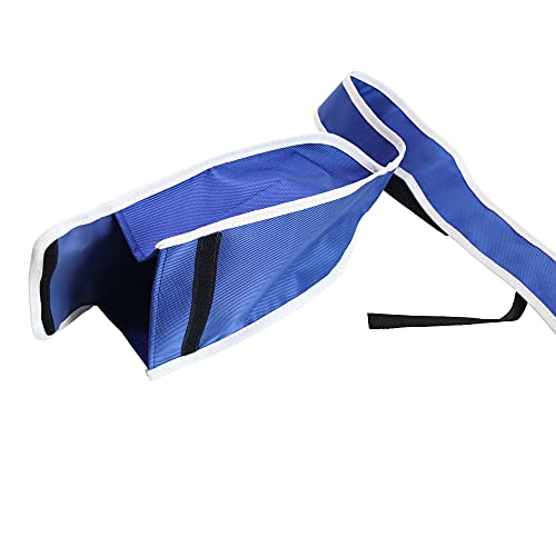LEONARK Fencing Sword Sling Shoulder Bag for Foil Epee and Saber - Hema Longsword Bag Cover Case for Fencing Weapons - style: Sword Bag-blue
