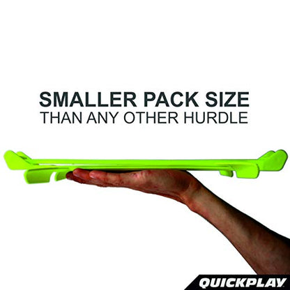 QUICKPLAY Adjustable Speed Hurdles Set of 6 - Agility & Soccer Training