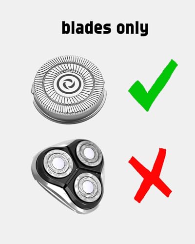 Brightup Electric Razor Replacement Blades for Brightup Shaver, 12 Pack - size: 12 Pack