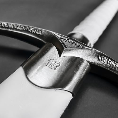 Medieval Sword One Hand Sword, Dull Blade. for Collection, Gift, Show and Fair Cosplay and LARP - color: Wizard-White