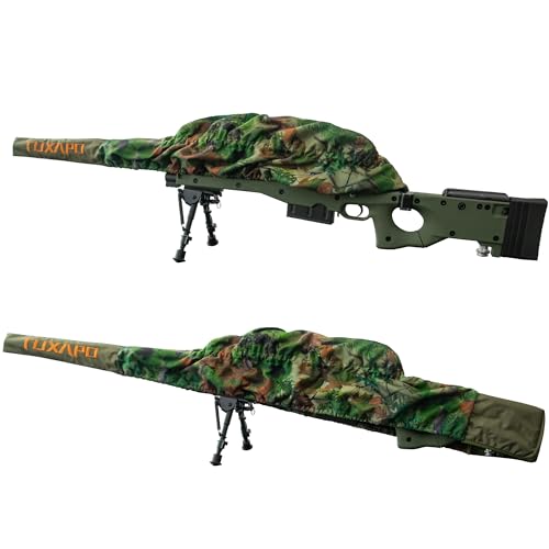 Fast Rifle Case Gun Cover for Hunting Range Shooting - 42.5" to 58" - color: New Camo