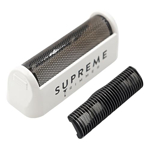Supreme Trimmer Replacement Foil & Cutter for Solo Foil Shaver SB11 - color: White