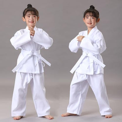 Karate Gi Uniform for Kids and Adults White - size: XX-Small
