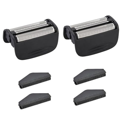 2PACK（BLACK）Replacement Head and Cutter Assembly Compatible with Remington PF7400, PF7500, and PF7600 Foil Shavers