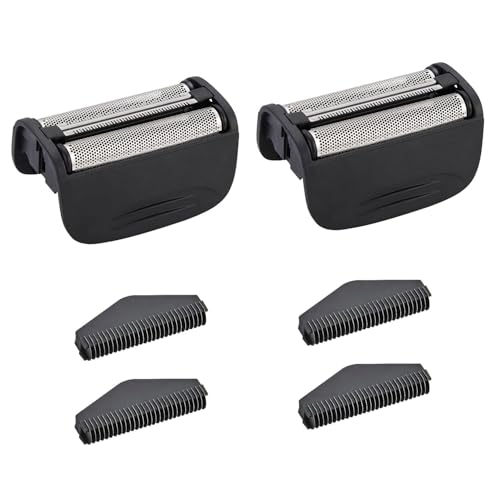 2PACK（BLACK）Replacement Head and Cutter Assembly Compatible with Remington PF7400, PF7500, and PF7600 Foil Shavers