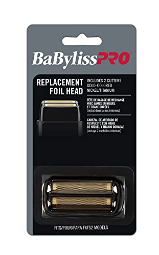 BaBylissPRO Replacment Foil and Cutter for MetalFX Double Foil Shavers - color: Black